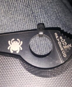 Spyderco Tenacious Folding Utility Pocket Knife with 3.39" Black Stainless Steel Blade and Durable G-10 Handle - Everyday Carry - PlainEdge - C122GBBKP 62 81iRCxE8liL