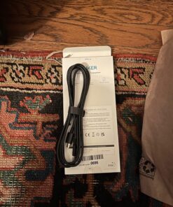 Anker USB C Charger Cable, New Nylon USB C to USB C Cable (6ft, 2Pack), 60W(3A) for iPhone 15/15 Pro/15 Plus/15 Pro Max, iPad Mini 6/ Pro 2021, iPad Air 4, MacBook Pro 2020, Samsung Galaxy S23,Switch 6ft Black 2 43 81iRDwKy9L