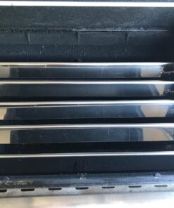 Hongso 7535 21.5 Inch Flavorizer Bars Heat Plate Replacement for Weber Spirit E-210 Spirit 200 Series (with Side Mounted Control Panel), Genesis Silver A, Spirit 500 7534 65902 Stainless Steel 15 81iRF4yJ6L