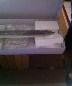 Zelda Link Master Sword Twilight Princess Fantasy Sword with Plaque - Blue (Blue) 86 81iRIeQLufL