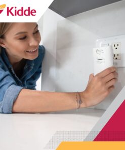 Kidde Carbon Monoxide Detector, Plug In Wall with AA Battery Backup, Test-Hush Button 25 81iTNBionWS