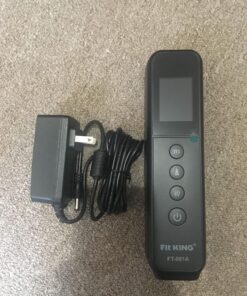 FIT KING Leg Massager with Heat - Upgraded Leg Compression Massager for Circulation and Pain Relief, FSA HSA Approved Foot and Leg Massager Compression Boot for Edema, Relax Recover - Gift for Dad Mom Classis Black With Blue 1 Pair (2PCS) 65 81iTwS2sADL