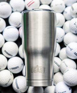 Beast 30 oz Tumbler Stainless Steel Vacuum Insulated Coffee Ice Cup Double Wall Travel Flask (Stainless Steel) 39 81iUGsGooHL