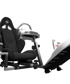 Alternative view of OpenWheeler Advanced Racing Seat Driving Simulator Gaming Chair with Gear Shifter Mount (Black) Black