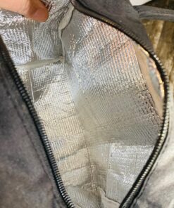 DALINDA Lunch Bag Lunch Box for Women Men Reusable Insulated Lunch Tote Bag,Leakproof Thermal Cooler Sack Food Handbags Case High Capacity forTravel Work School Picnic- Black 51 81iUW6JddkL