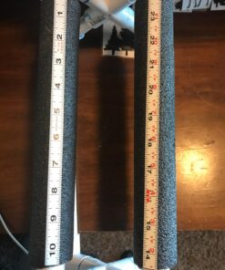 Starrett Tape Measure Stix with Adhesive Backing - Mount to Work Bench, Saw Table, Drafting Table - 1/2" x 12', English Metric, Right-Left Reading - SM412WRL White 37 81iUhnR11wL