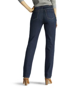 Lee Women’s Instantly Slims Classic Relaxed Fit Monroe Straight Leg Jean 4 Ellis 5 81iXCPStEZL