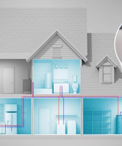 GE FXWTC Whole Home System Replacement Filter Set, Pack of 2 - NSF Certified: Reduces Chlorine, Sediment, Rust & Other Impurities - Replace Every 3 Months for Best Results (replaces 910163) 1 Count (Pack of 2) 10 81iZC7GtBDL