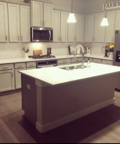 Cosmas 25 Pack 305-030SN Satin Nickel Cabinet Hardware Euro Style Bar Handle Pull - 3" Inch (76mm) Hole Centers, 5-3/8" Overall Length, 1/2" Inch Bar Diameter 46 81iZN9v4CL