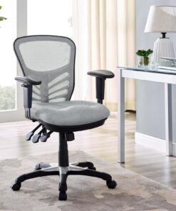 Alternative view of Modway EEI-757-GRY Articulate Ergonomic Mesh Office Chair in Gray