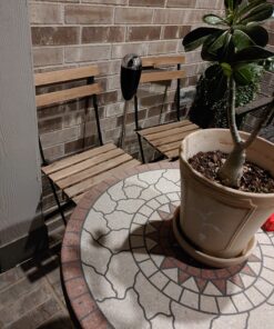 CO-Z Adjustable Ashtray, Smokeless Odorless Indoor Outdoor Floor Standing Ash Tray with Lid for Home Patio Cigarettes Ash Butt Disposal, Windproof Balcony Ashtray in 20", 27.5", 35" Heights, Black 25 81icRDHgqL