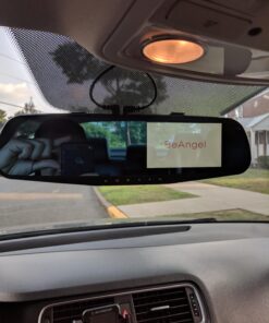 Car DVR Rear View Mirror Video Recroder 4.3" inch Back Up Car Camera Dual Lens Cam Night Vision Front and Rear Backup Reverse Security for Car 32 81icjRK49L