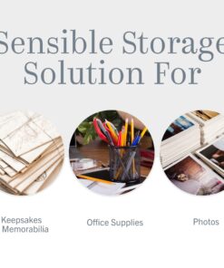 Snap-N-Store File Storage Box & Organizer - 1 Pack - 16.125 x 13.125 x 9.875 Inch Letter/Legal Size Portable File Box with Lid for Documents - Back To School Supplies for Students - Glossy Black Letter/Legal File 20 81icldgbDL 1