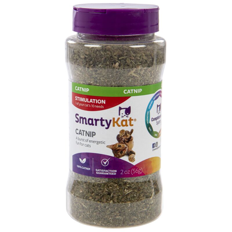Catalog 4 SmartyKat Catnip for Cats & Kittens, Shaker Canister - 2 Ounces 2 Ounce (Pack of 1)