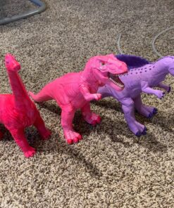 Boley 5 Piece Jumbo Dinosaur Set - Kids, Children, Toddlers Highly Detailed, Realistic Toy Set for Dinosaur Lovers - Perfect for Party Favors, Birthday Gifts, and More 5 Dino Set 73 81igHP zeqL