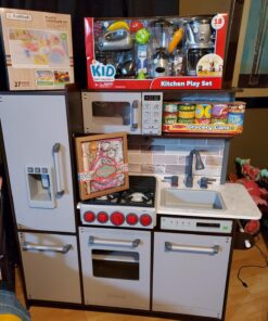 Melissa & Doug Let's Play House! Grocery Cans Play Food Kitchen Accessory ,3+ years- 10 Stackable Cans With Removable Lids 51 81igO5yR6tL 1