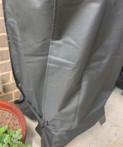Unicook 40 Inch Smoker Cover for Masterbuilt, Electric Smoker Cover Heavy Duty Waterproof, Square Vertical Smoker Grill Cover Fade and UV Resistant, 23" W x 17" D x 39" H, Black 23”W x 17”D x 39”H 52 81igXy6XQ4L
