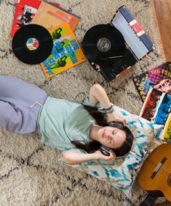 Victrola Vintage 3-Speed Bluetooth Portable Suitcase Record Player with Built-in Speakers | Upgraded Turntable Audio Sound|UK Flag, Model Number: VSC-550BT-UK UK Flag 23 81igtPv3RkL