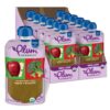 Plum Organics Stage 2 Organic Baby Food - Apple and Broccoli - 4 oz Pouch (Pack of 12) - Organic Fruit and Vegetable Baby Food Pouch Apple,Brocolli 18 81ihD9Q2LYL