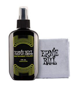 Ernie Ball Instrument Polish with Microfiber Polish Cloth (P04222) Polish w/ Cloth 14 81ii73GdGRL