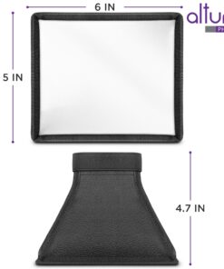 Flash Diffuser Light Softbox 6x5” by Altura Photo (Universal, Collapsible with Storage Pouch) for Canon, Yongnuo and Nikon Speedlight 6 x 5” 31 81ijVPQYygL