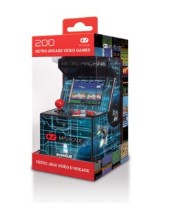 My Arcade Retro Machine Playable Mini Arcade: 200 Retro Style Games Built In, 5.75 Inch Tall, Powered by AA Batteries, 2.5 Inch Color Display, Speaker, Volume Control 26 81ikeR1pYRL