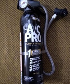 AC Pro Car Air Conditioner Synthetic R134A Refrigerant, AC Recharge Kit with Hose and Gauge, 20 Oz, ACP200-6 23 81il5znxxQL