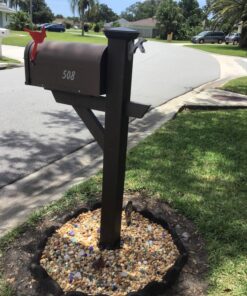 Flag Holder, Flag Bracket, Heavy Duty House Flag Pole Holder Bracket, Aluminum Mount - Stainless Steel Hardware - Strong and Rust Proof - 1" Inner Diameter (Silver-1Pack) Silver-1Pack 24 81ineWSBsdL