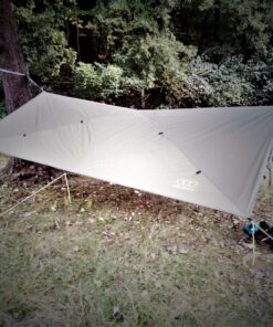 Gold Armour Rainfly Tarp Hammock, Premium 14.7ft/12ft/10ft/8ft Rain Fly Cover, Waterproof Ultralight Camping Shelter Canopy, Survival Equipment Gear Camping Tent Accessories (OD Green 12ft x 10ft) Od Green 12ft X 10ft 68 81io2rafarL