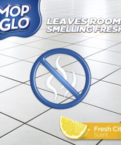 Mop & Glo Professional Multi-Surface Floor Cleaner, Fresh Citrus Scent, 64 Oz 64 Fl Oz (Pack of 1) 23 81irjzudD2S