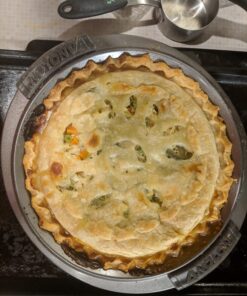 Talisman Designs Baking Pie Crust Shield Protector Cover for Edges of Pie - 8-inch to 11.5-inch Adjustable Silicone Baking Accessory for Making the Perfect Pie | Set of 1 Red Pie Shield - Set of 1 42 81iuEcZ2AaL