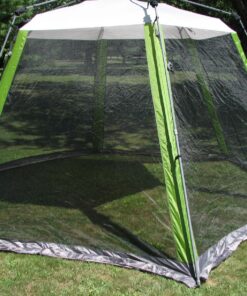 Coleman Skylodge Screened Canopy Tent with Instant Setup, 10x10/15x13ft Portable Screen Shelter with 1-Minute Setup for Bug-Free Lounging, Great for Picnic, Yard, Beach, Park, Camping, & More 15 X 13 Feet Green 43 81iuauI3mxL