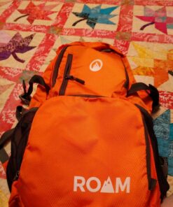 Roam 25L Hiking Daypack - Ultra Lightweight Packable Backpack - Durable, Water Resistant Folding Backpack for Travel, Camping Mango Orange 45 81iubpvZHRL