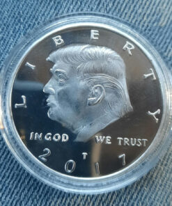 2017 President Donald Trump Inaugural Silver EAGLE Commemorative Novelty Coin 38mm. 45th President of the United States of America CERTIFICATE OF AUTHENTICITY 16 81iunvcvZaL
