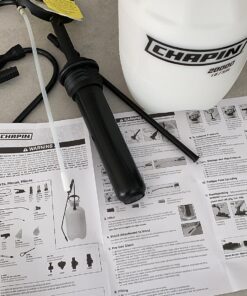 Chapin 20000 Made in USA 1 -Gallon Lawn and Garden Pump Pressured Sprayer, for Spraying Plants, Garden Watering, Weeds and Pests, Polypropylene, Translucent White 1 Gallon Sprayer 27 81iv6pKhJeL