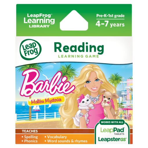 LeapFrog Learning Game: Barbie Malibu Mysteries (for LeapPad Tablets and LeapsterGS)