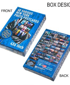 New 60 Various NYC New York Collectible Photo Postcards 4x6 Inch with Box 22 81iwjv5ItaL