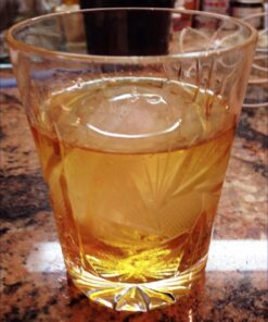 Silicone Ice Molds Set of 2 - Circle Ice Cube Molds for Large Round Ice Balls - Ideal Sphere Shaped Big Ice Balls for Whiskey, Bourbon, Scotch, and Other Drinks - Includes Extra Cocktail Recipes 25 81ixYcp11L