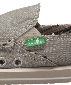 Alternative view of Sanuk Women's Donna Hemp 7 Olive Grey solid