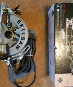 SKILSAW SPT77WML-01 15-Amp 7-1/4-Inch Lightweight Worm Drive Circular Saw , Silver Corded Worm Drive Circular Saw 25 81j gBqR3gL