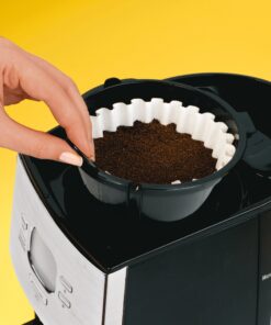 Alternative view of Hamilton Beach 12-Cup Programmable Ensemble Coffee Maker, Regular and Bold Functions, Black and Stainless Steel (43254R)