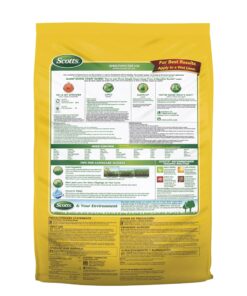Scotts Turf Builder Weed & Feed3, Weed Killer Plus Lawn Fertilizer, Controls Dandelion and Clover, 5,000 sq. ft., 14.29 lbs. 5,000 sq. ft. Weed and Feed 41 81j1Z0pXbL