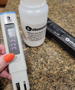 eSeasonGear SALT-3050 Waterproof IP65 Meter, Digital Salinity PPM Temperature Tester for Salt Water Pool and Koi Fish Pond 14 81j1a9uHZsL