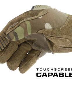 Mechanix Wear: M-Pact Tactical Gloves with Secure Fit, Touchscreen Capable Safety Gloves for Men, Work Gloves with Impact Protection and Vibration Absorption (Camouflage - MultiCam, Large) Camouflage - Multicam 30 81j29MzbfL