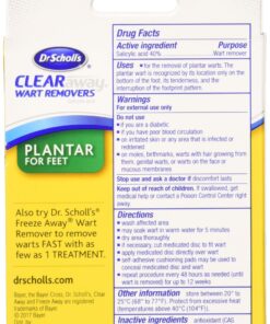 Dr. Scholl's Clear Away Wart Remover Plantar 24 Count (Pack of 3) 4 81j3e gdsBL