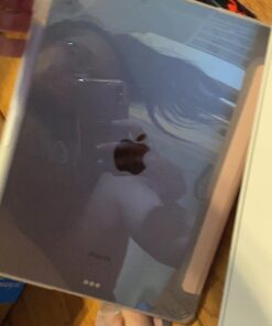 Apple iPad Air (5th Generation): with M1 chip, 10.9-inch Liquid Retina Display, 64GB, Wi-Fi 6, 12MP front/12MP Back Camera, Touch ID, All-Day Battery Life – Purple WiFi Without AppleCare+ 38 81j4nZnsNL