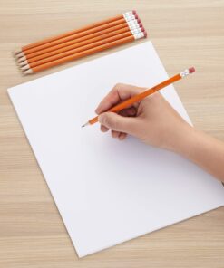 Amazon Basics Woodcased #2 Pencils, Pre-sharpened, HB Lead Bulk Box, 150 Count, Yellow 150 Count (Pack of 1) 24 81j4wVDrbdL