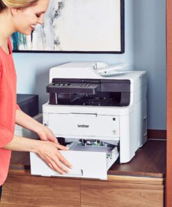 Brother MFC-L3750CDW Compact Digital Color All-in-One Printer Providing Laser Quality Results with 3.7" Color Touchscreen, Wireless and Duplex Printing (MFCL3750CDW), White New Model: MFCL3750CDW 29 81j5OsGiUOL