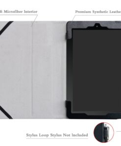 RCA 10 Viking Pro/Viking II/Cambio W101 V2 Case,Mama Mouth PU Leather Folio Stand Cover for 10 inch RCA 10 Viking Pro/Viking II/Cambio W101 (V2) 10.1" 2-in-1 Tablet,Black Black 12 81j5htdWc1L