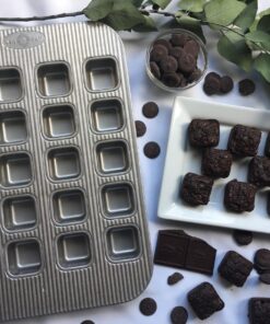 USA Pan Bakeware Aluminized Steel Brownie Bite Pan, 20 Well 20-Well Brownie Bites 25 81j6OmGaX7L